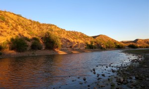 El Rio Grande from Riverside Campground south of T or C